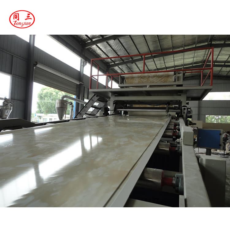 PVC marble sheet board extrusion machine